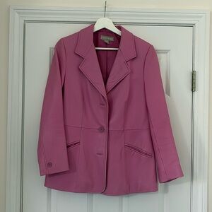 Nordstrom classic leather blazer